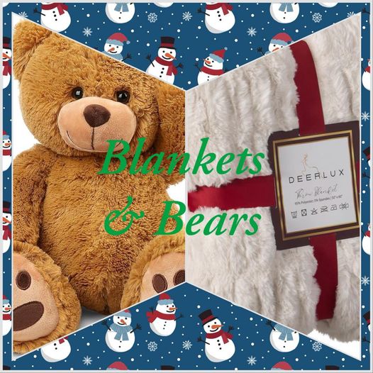 Blankets and Bears program accepting donations