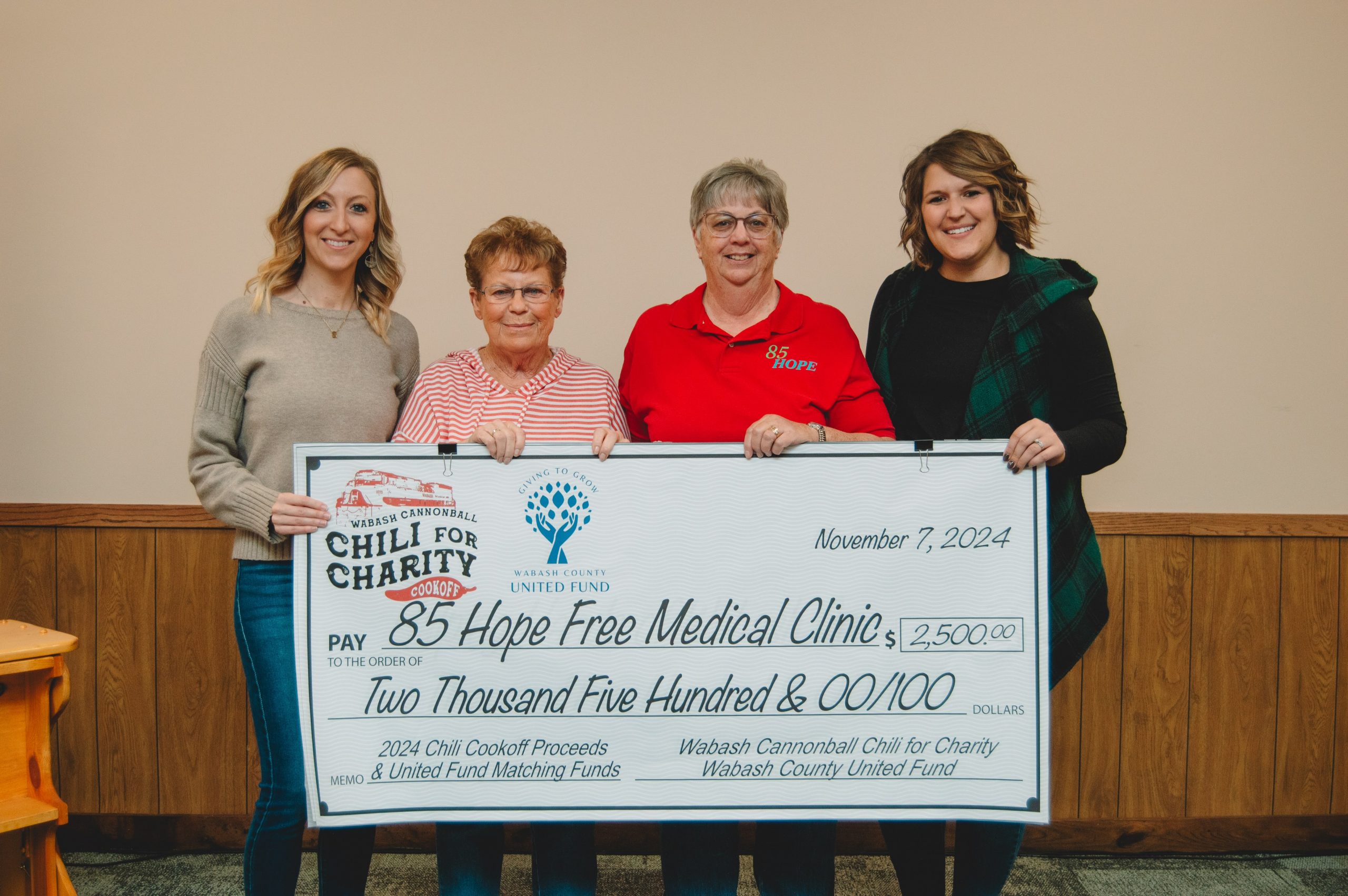 Chili for Charity Commitee awards local organizations