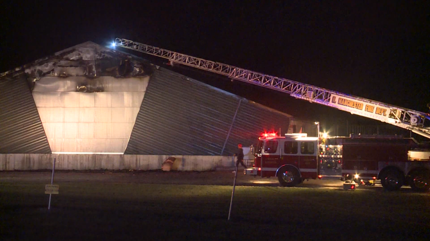 North Manchester egg farm fire injures chickens