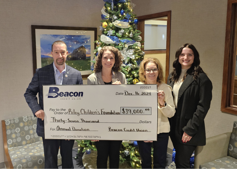 Beacon Credit Union raises over $37,000 for Riley