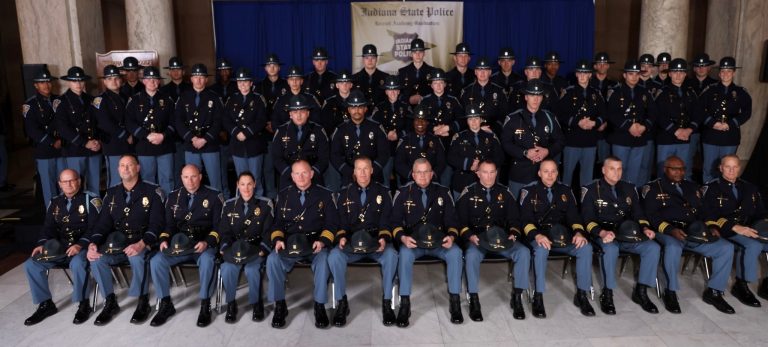 Graduation of the 86th Indiana State Police Recruit Academy