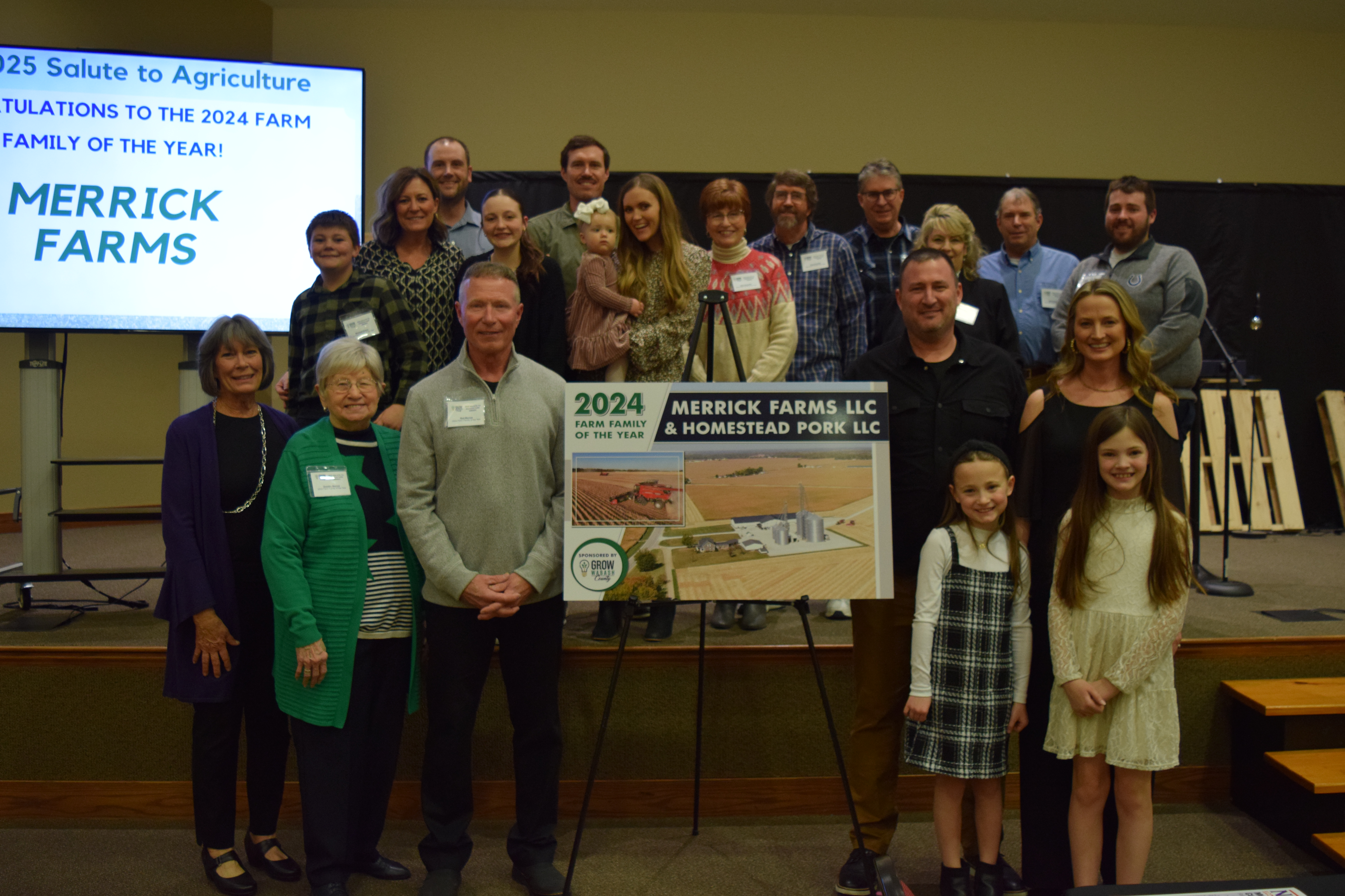 2025 GWC Ag Dinner celebrates Merrick Farms, local farming community