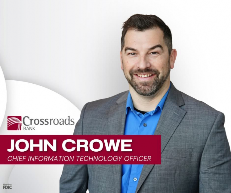 Crossroads Bank announces Chief IT Officer promotion