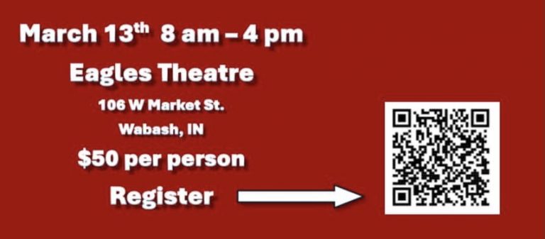 Leadership seminar opportunity coming to Wabash March 13th, 2025