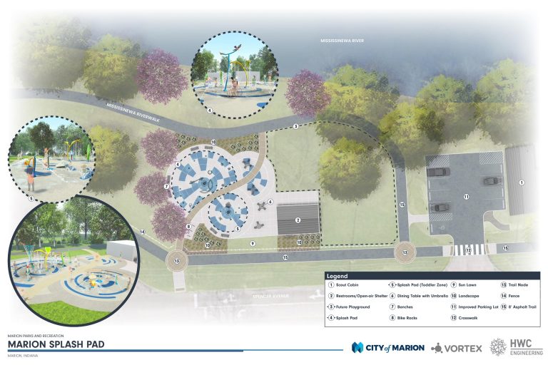 Splash Pad Coming Soon in Clifford Townsend Park